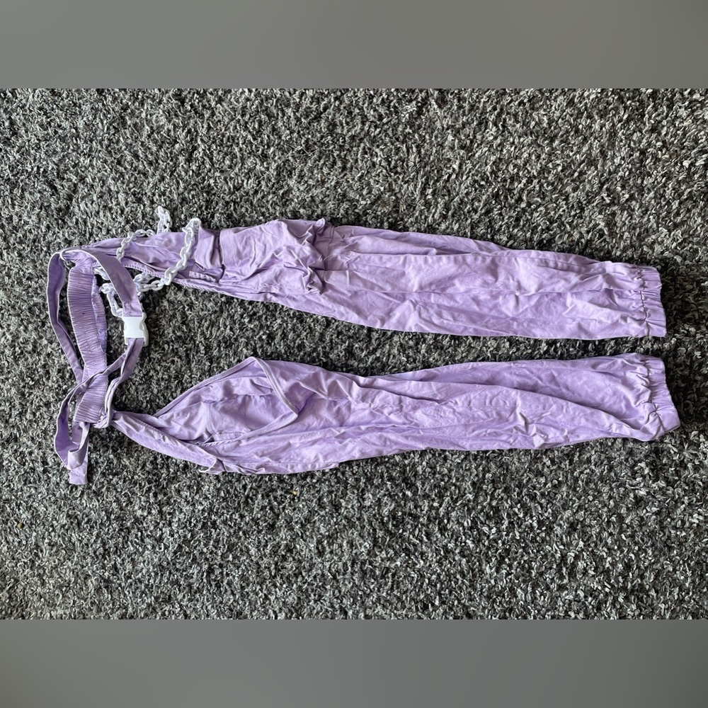 Iheartraves purple chaps 💜